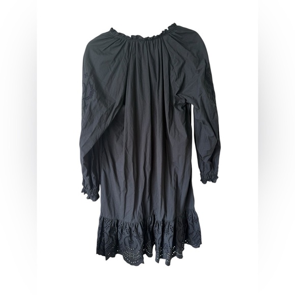 Rails Saylor Black Eyelet Dress Size Small - Picture 6 of 12